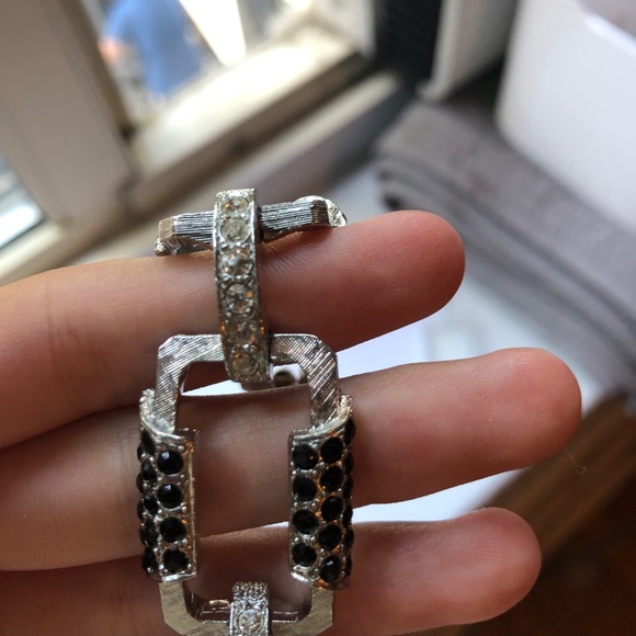 Vintage crystal link bracelet - Picture 4 of 6